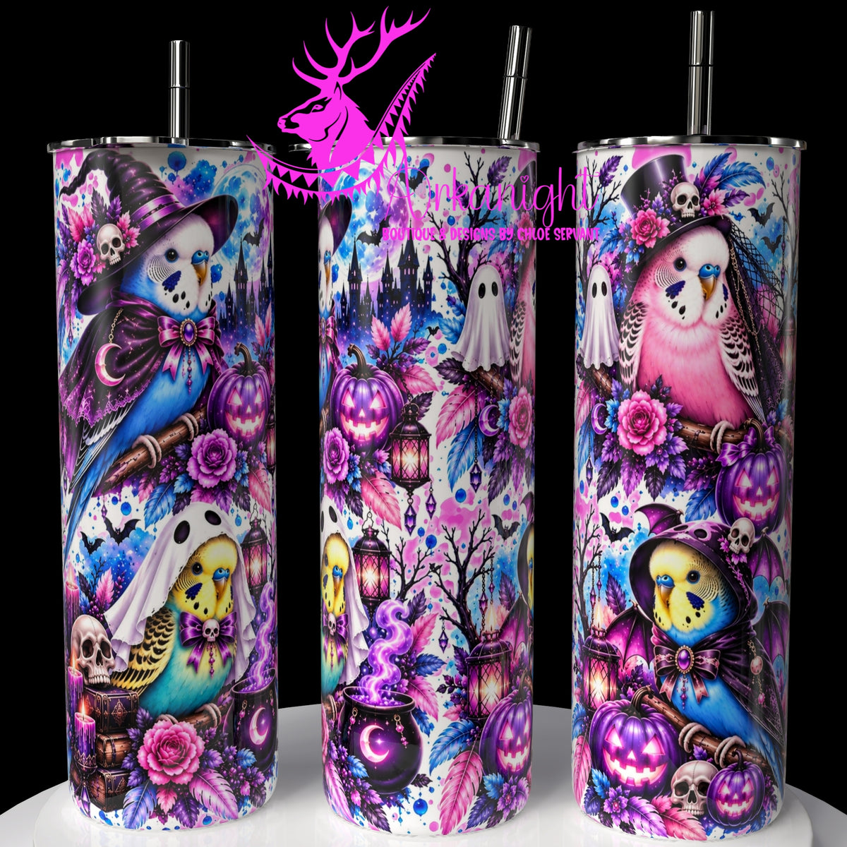 Numérique ♡Collection Halloween 2026 ♡ Animaux ♡ Perruches