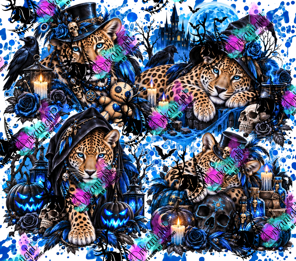 Numérique ♡Collection Halloween 2026 ♡ Animaux ♡ Léopard
