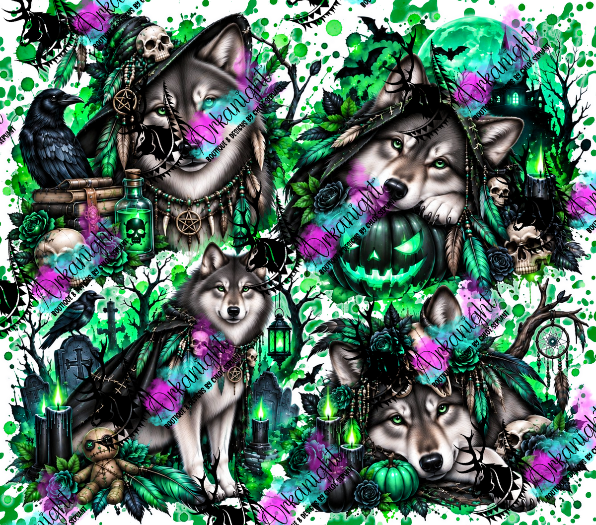 Numérique ♡Collection Halloween 2026 ♡ Animaux ♡ Loup