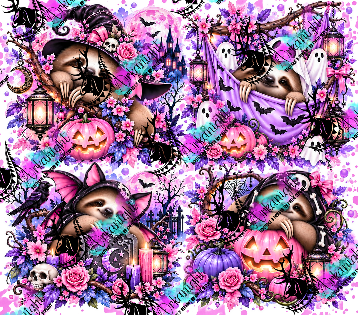 Numérique ♡Collection Halloween 2026 ♡ Animaux ♡ Paresseux