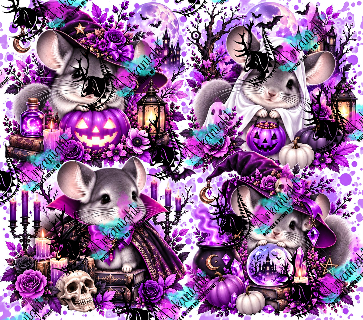 Numérique ♡Collection Halloween 2026 ♡ Animaux ♡ Chinchillas