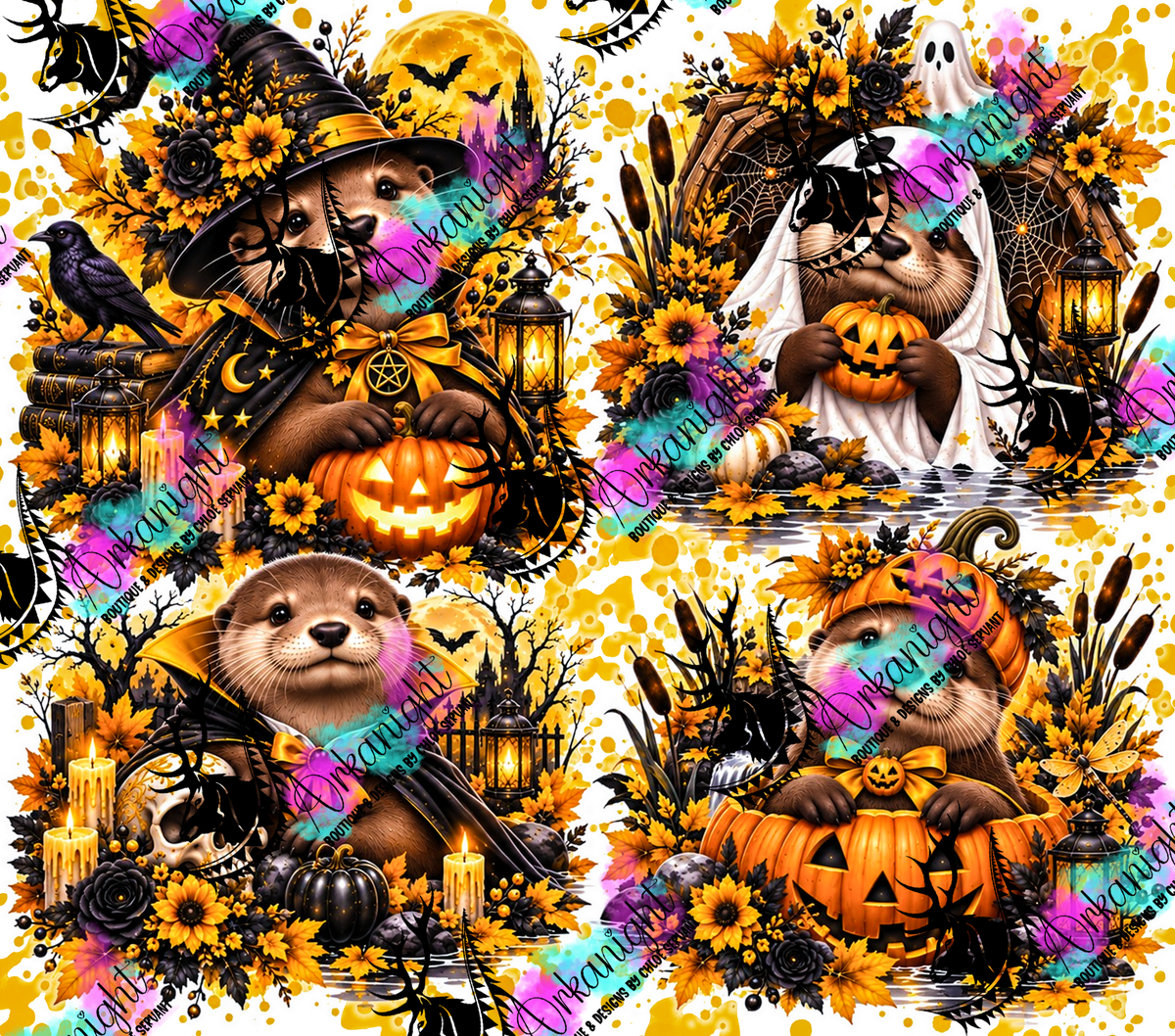 Numérique ♡Collection Halloween 2026 ♡ Animaux ♡ Loutre
