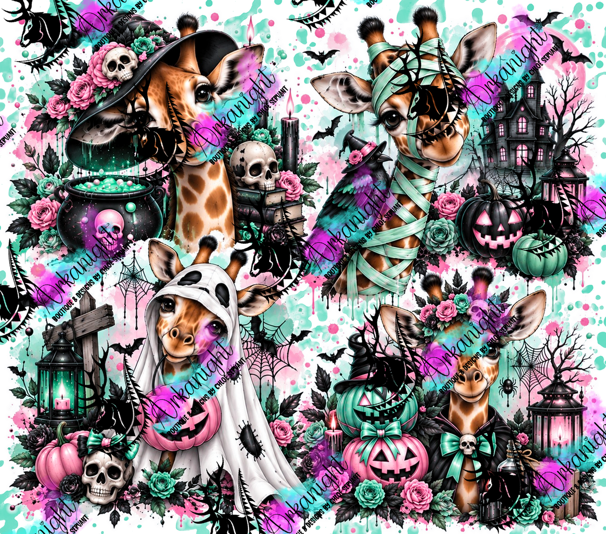 Numérique ♡Collection Halloween 2026 ♡ Animaux ♡ Girafe