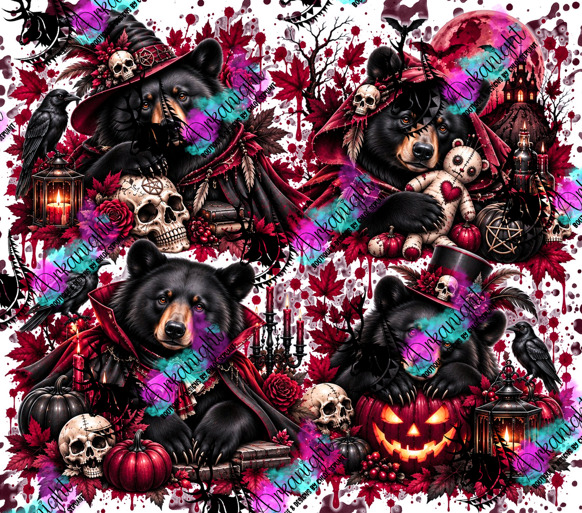 Numérique ♡Collection Halloween 2026 ♡ Animaux ♡ Ours