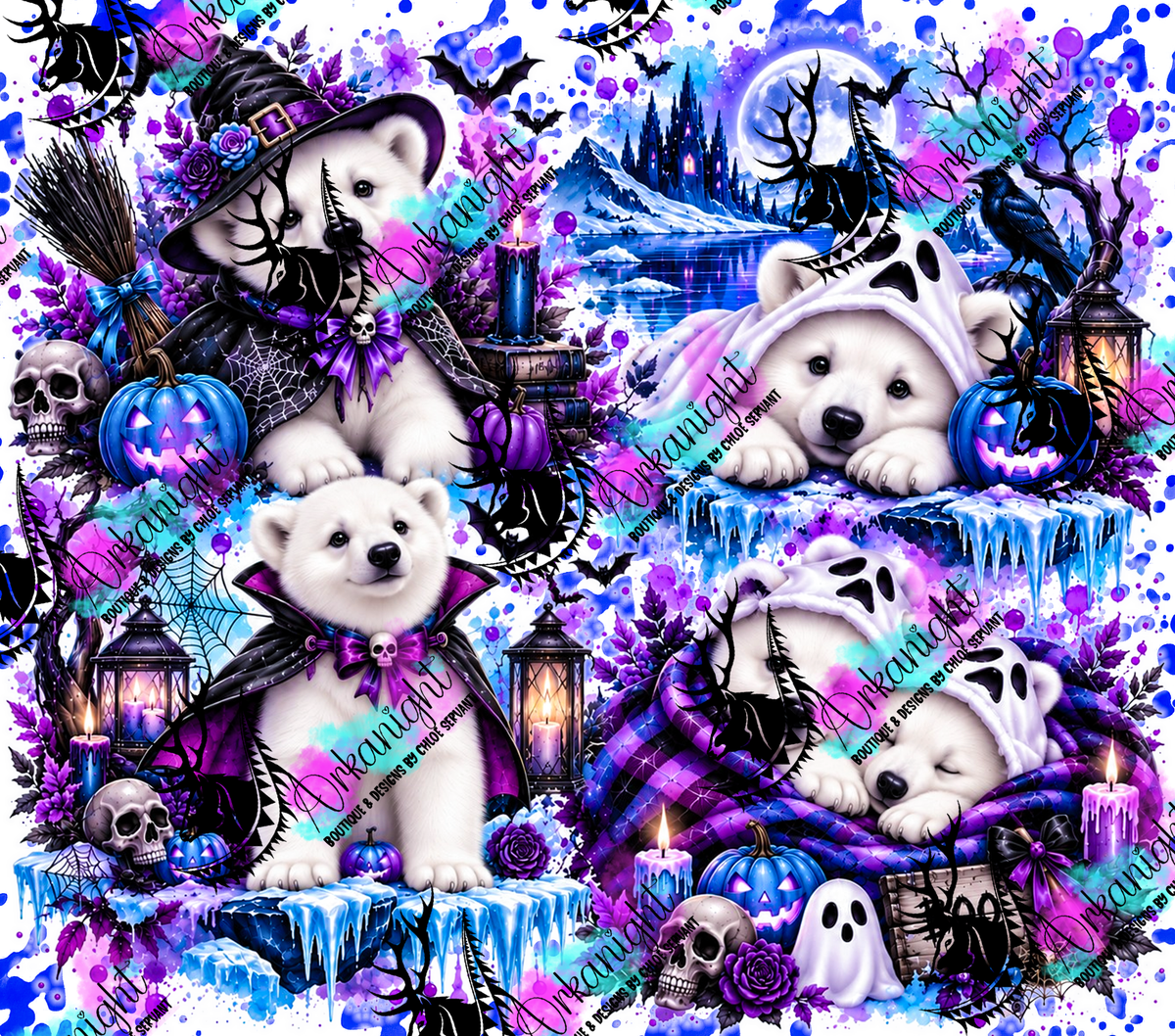 Numérique ♡Collection Halloween 2026 ♡ Animaux ♡ Ours Polaire
