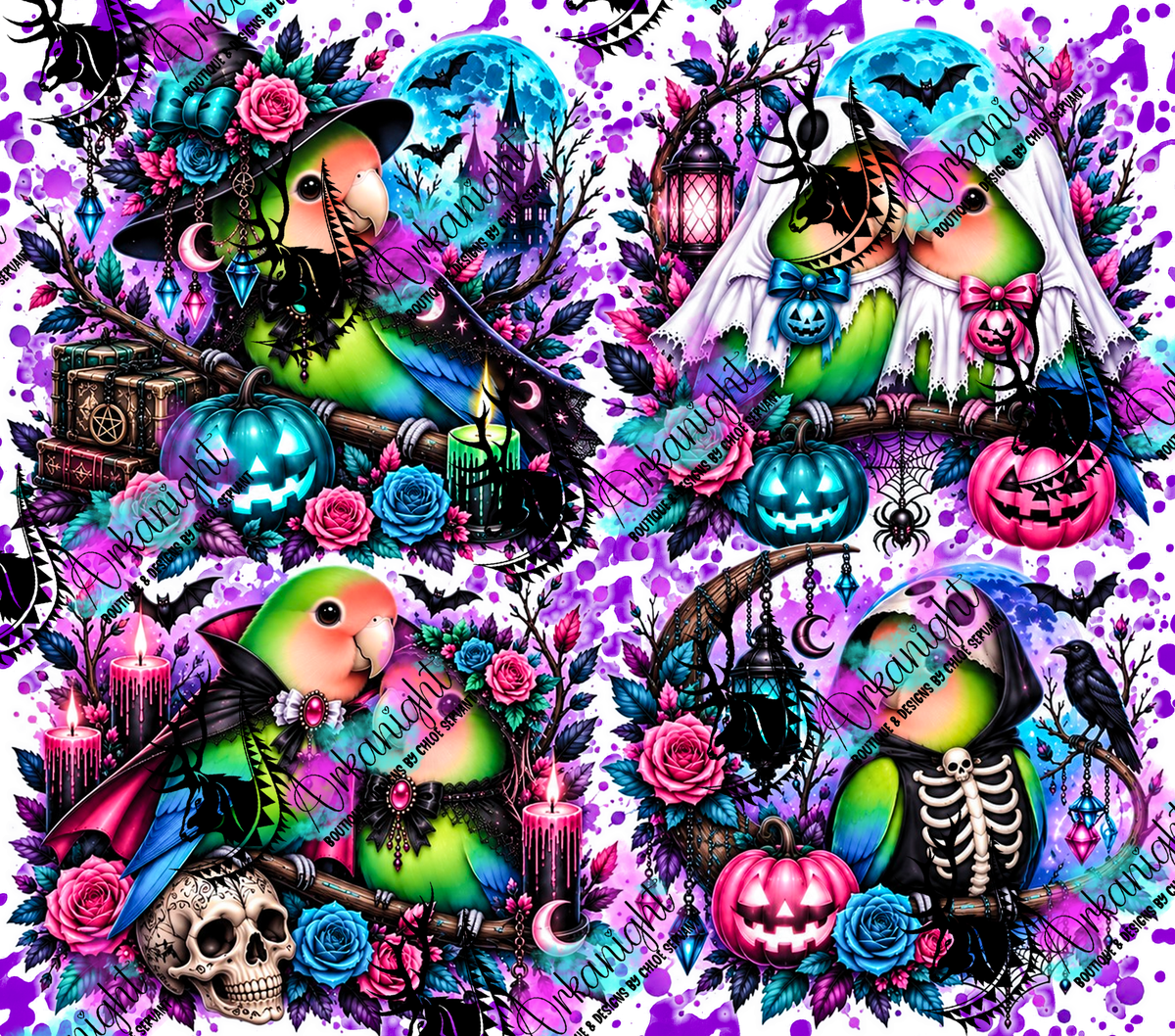 Numérique ♡Collection Halloween 2026 ♡ Animaux ♡ Inséparables