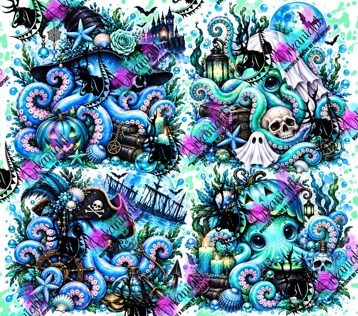 Numérique ♡Collection Halloween 2026 ♡ Animaux ♡ Pieuvre