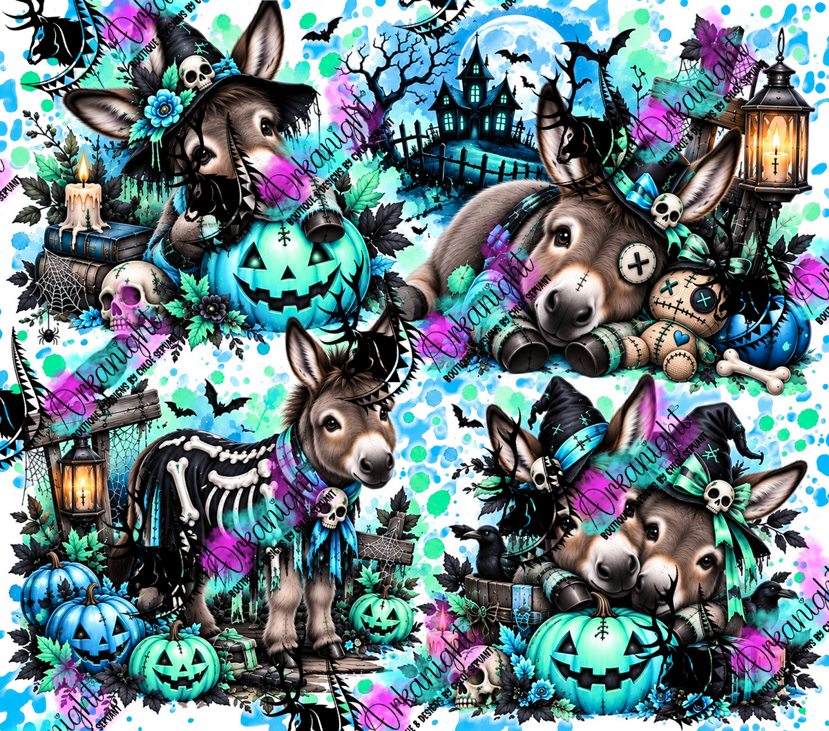 Numérique ♡Collection Halloween 2026 ♡ Animaux ♡ Âne