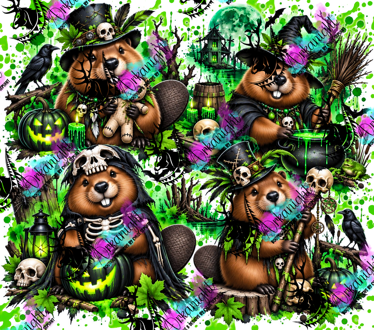 Numérique ♡Collection Halloween 2026 ♡ Animaux ♡ Castor