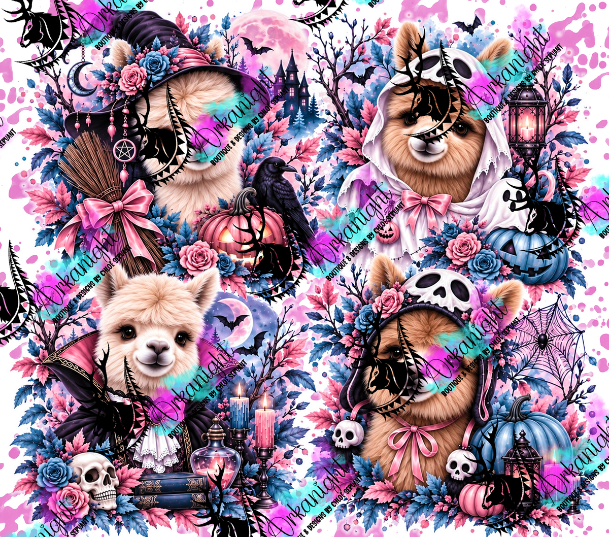 Numérique ♡Collection Halloween 2026 ♡ Animaux ♡ Alpaga