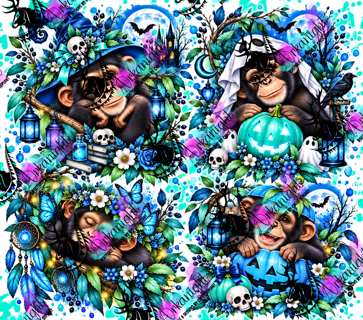 Numérique ♡Collection Halloween 2026 ♡ Animaux ♡ Chimpanzé