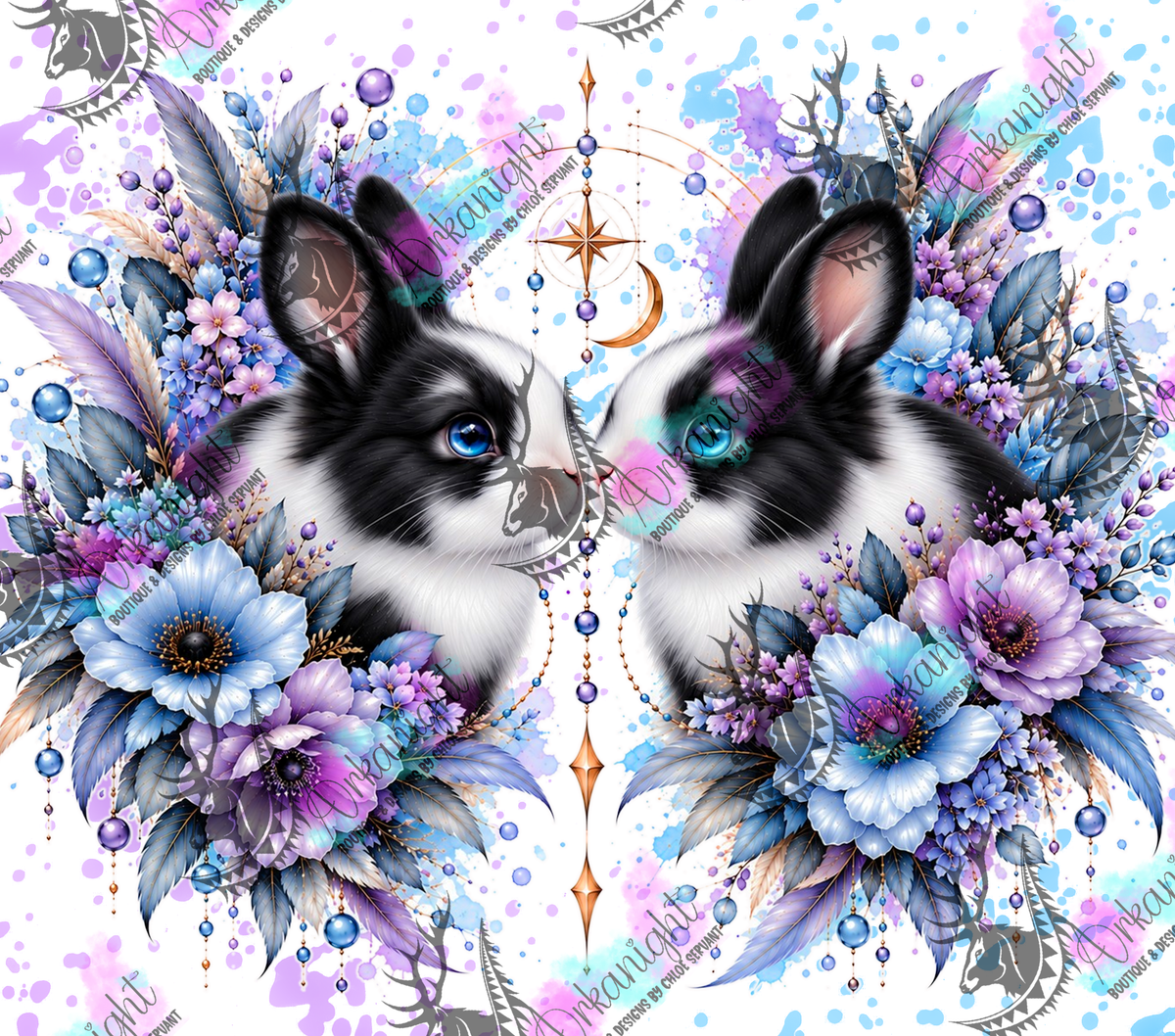 Numérique ♡Collection Animaux - Cycle Lunaire ♡ Lapins Nains