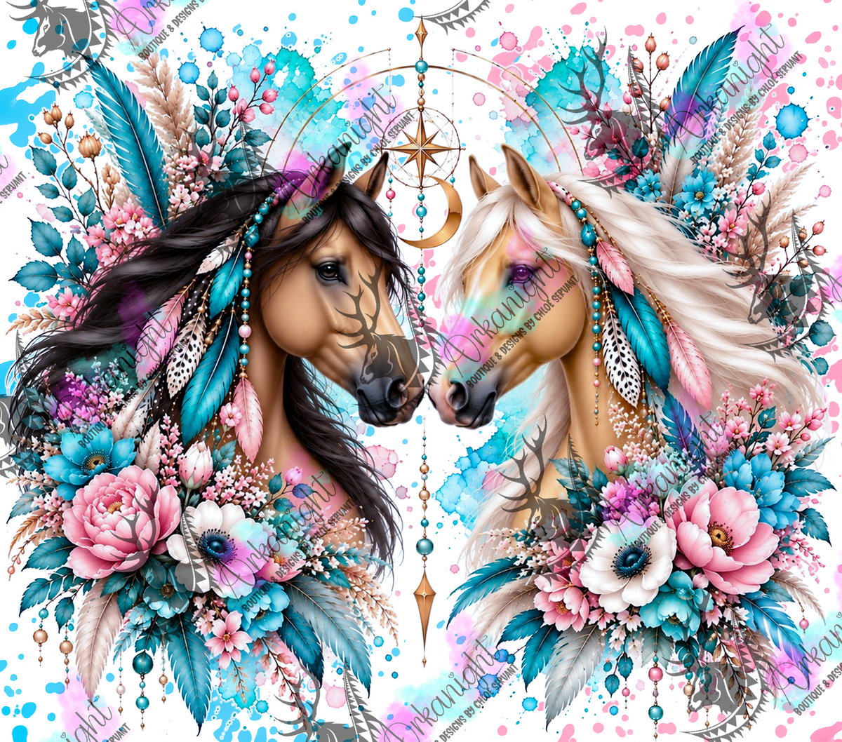 Numérique ♡Collection Animaux - Cycle Lunaire ♡ Chevaux ♡ Buskin & Palomino