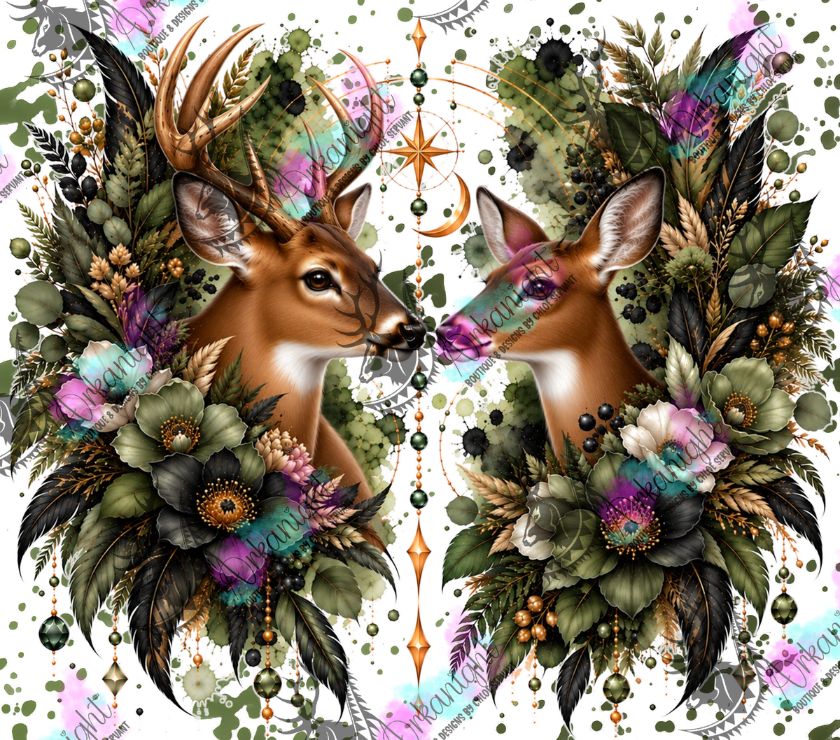 Numérique ♡Collection Animaux - Cycle Lunaire ♡ Chevreuil