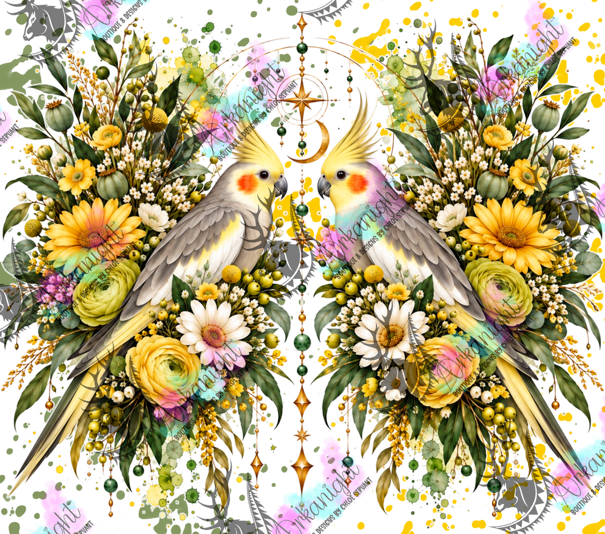 Numérique ♡Collection Animaux - Cycle Lunaire ♡ Cockatiel