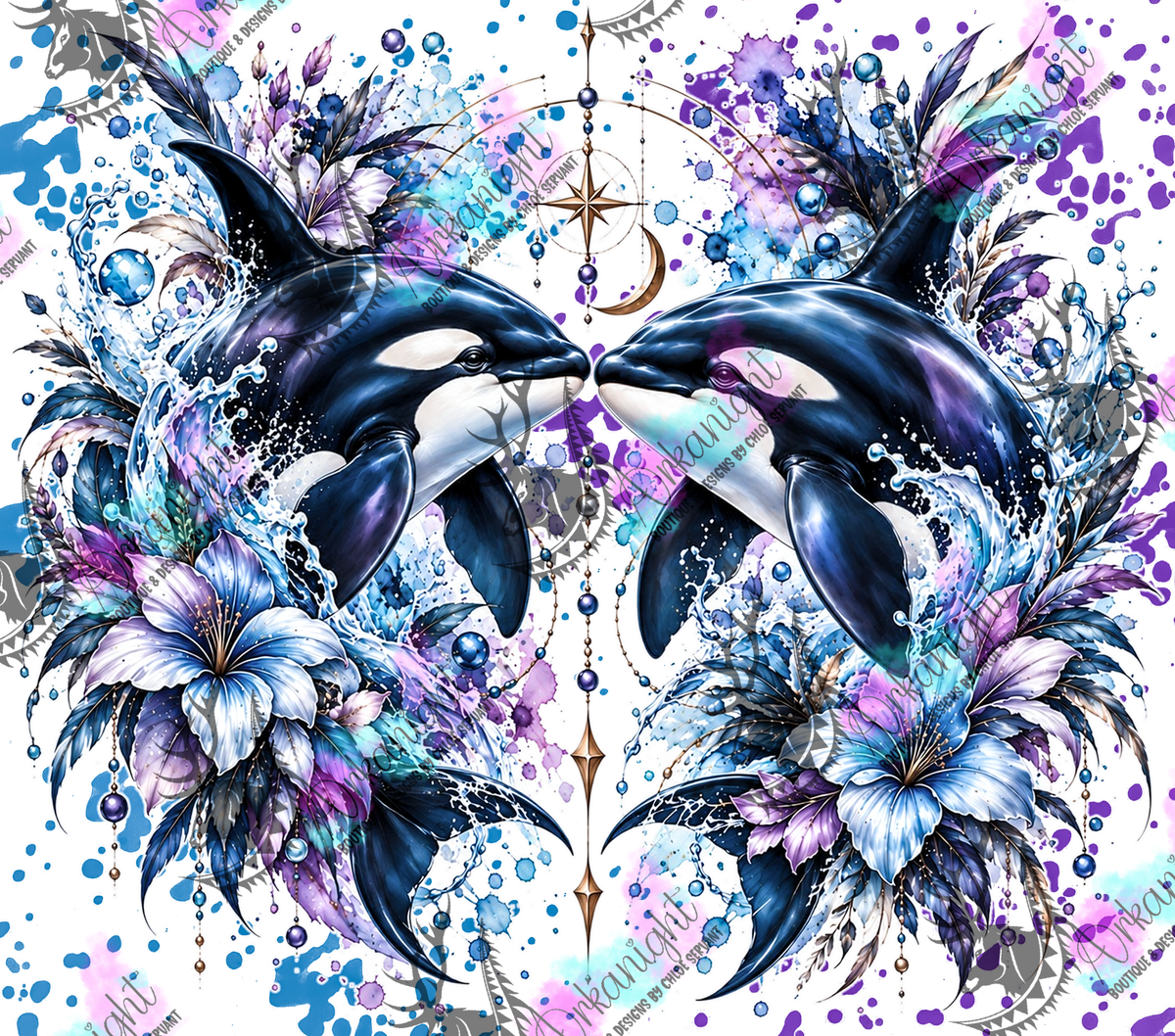 Numérique ♡Collection Animaux - Cycle Lunaire ♡ Orques