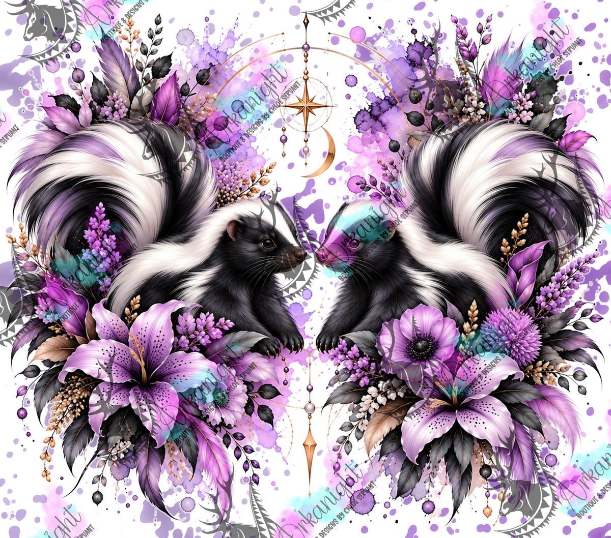 Numérique ♡Collection Animaux - Cycle Lunaire ♡ Moufettes
