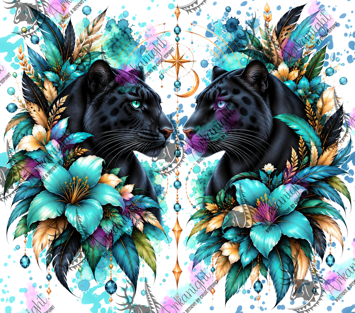 Numérique ♡Collection Animaux - Cycle Lunaire ♡ Panthère Noire
