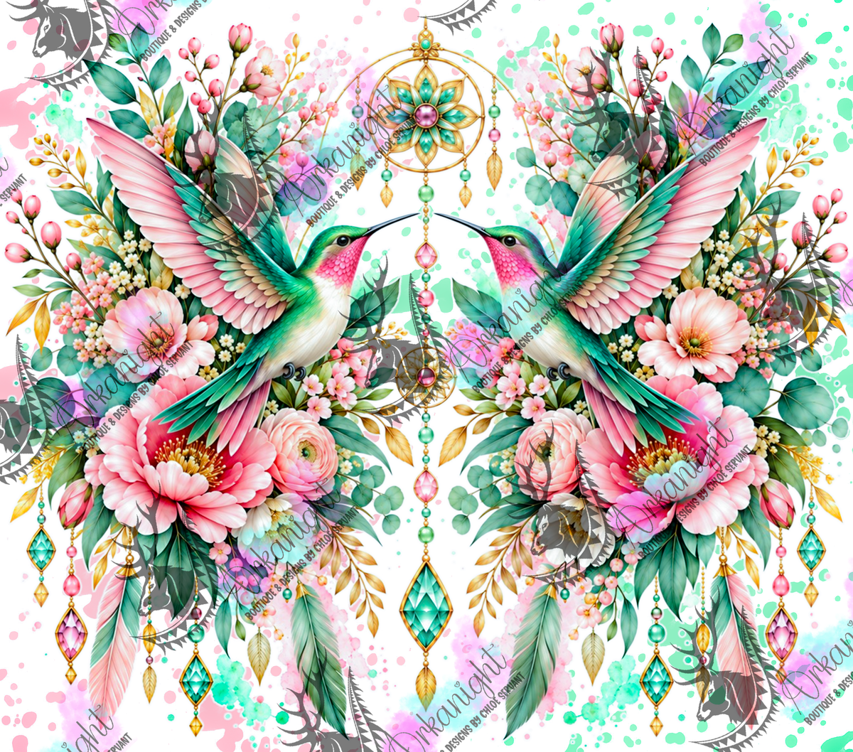 Numérique ♡Collection Animaux - Cycle Lunaire ♡ Colibris