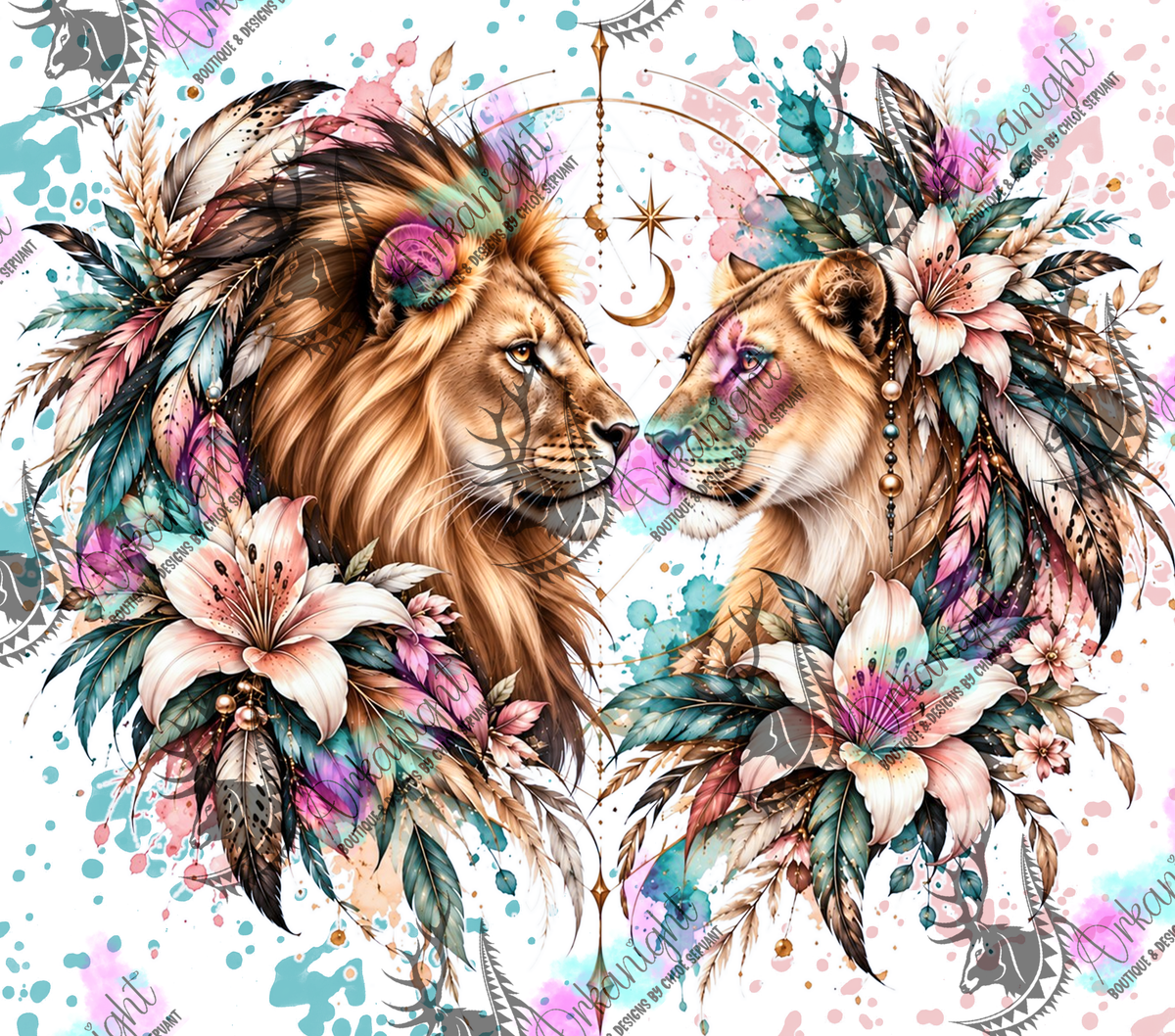 Numérique ♡Collection Animaux - Cycle Lunaire ♡ Lion