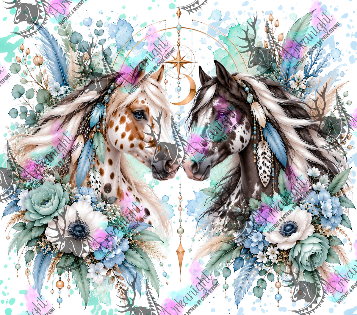 Numérique ♡Collection Animaux - Cycle Lunaire ♡ Chevaux ♡ Appaloosa