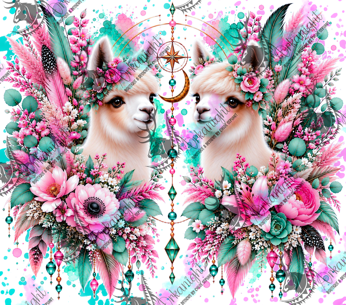 Numérique ♡Collection Animaux - Cycle Lunaire ♡ Alpaga