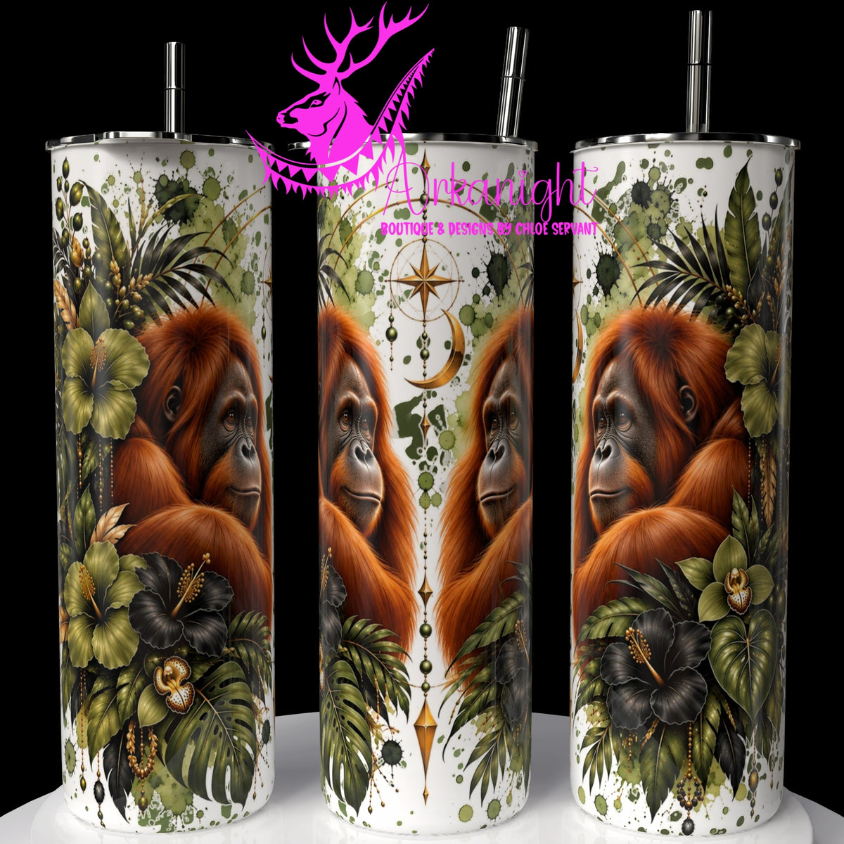 Numérique ♡Collection Animaux - Cycle Lunaire ♡ Ourang-Outang