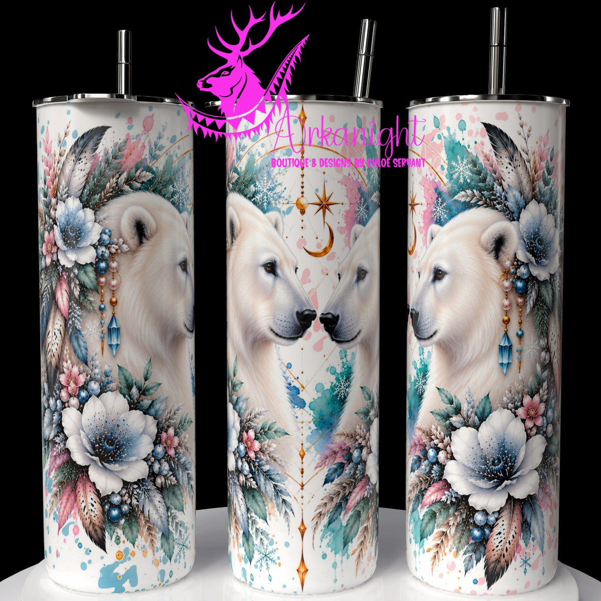 Numérique ♡Collection Animaux - Cycle Lunaire ♡ Ours Polaires