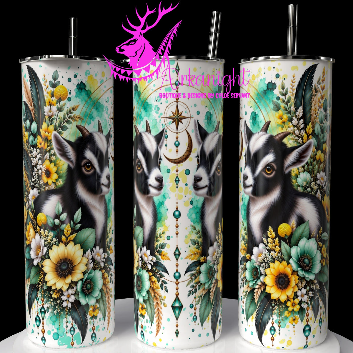 Numérique ♡Collection Animaux - Cycle Lunaire ♡ Chèvre Miniature