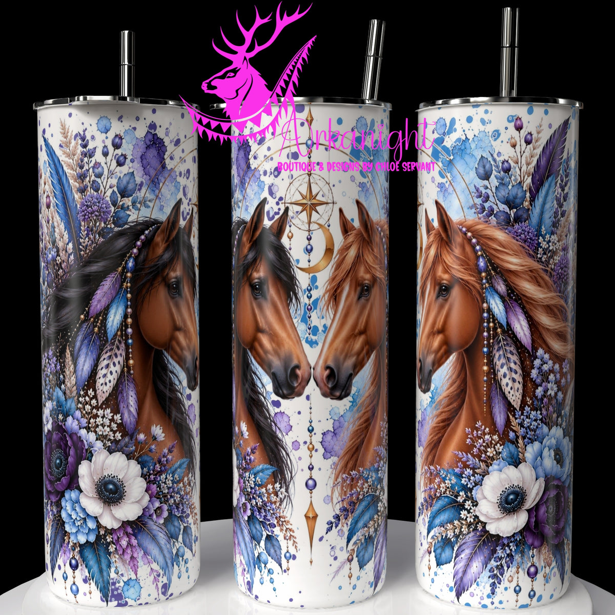 Numérique ♡Collection Animaux - Cycle Lunaire ♡ Chevaux ♡ Bay & Sorel