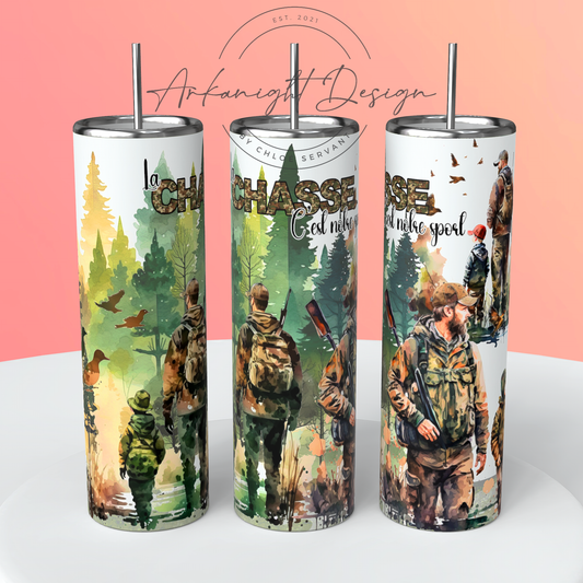 Papa et fils - Chasse