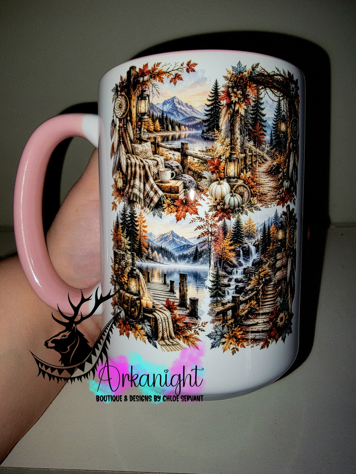 Tasse en céramique sur commande - Collection Automne et Halloween 2026 ♡ Sentier Boho