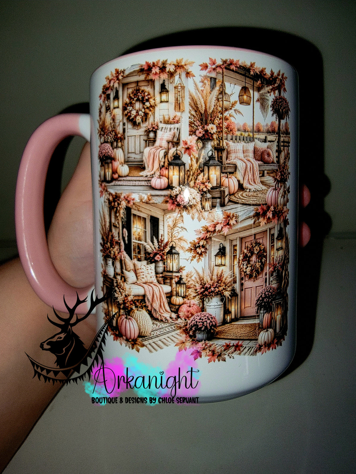 Tasse en céramique sur commande - Collection Automne et Halloween 2026 ♡ Porche Boho Rose