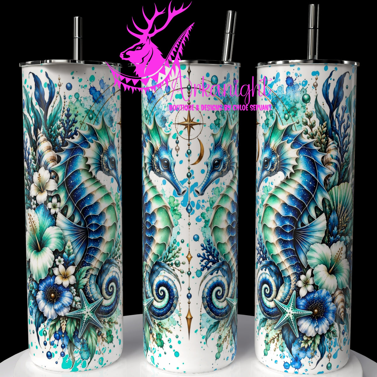 Numérique ♡Collection Animaux - Cycle Lunaire ♡ Hippocampes