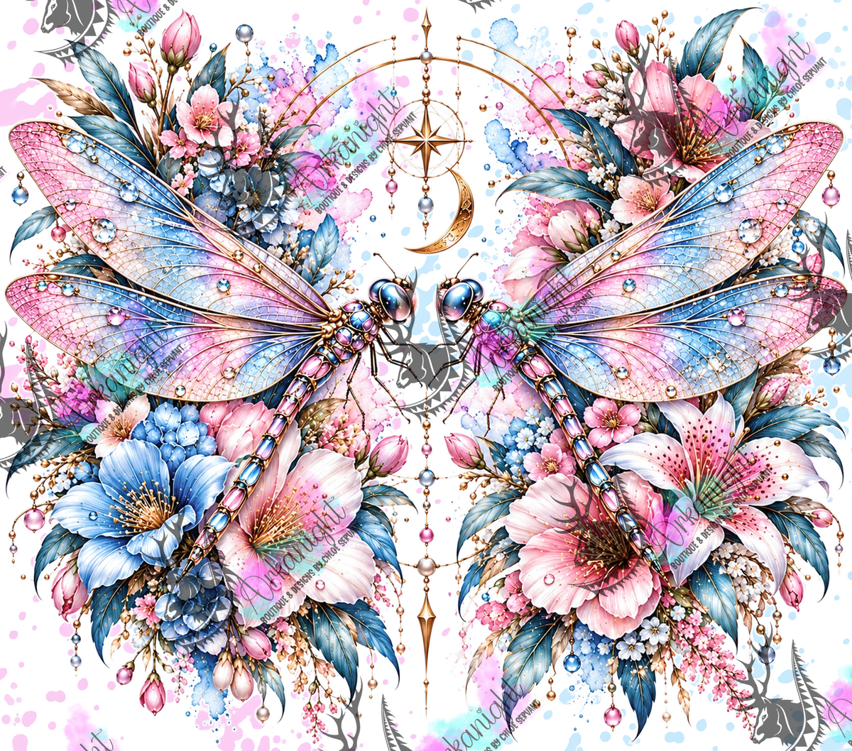 Numérique ♡Collection Animaux - Cycle Lunaire ♡ Libellule