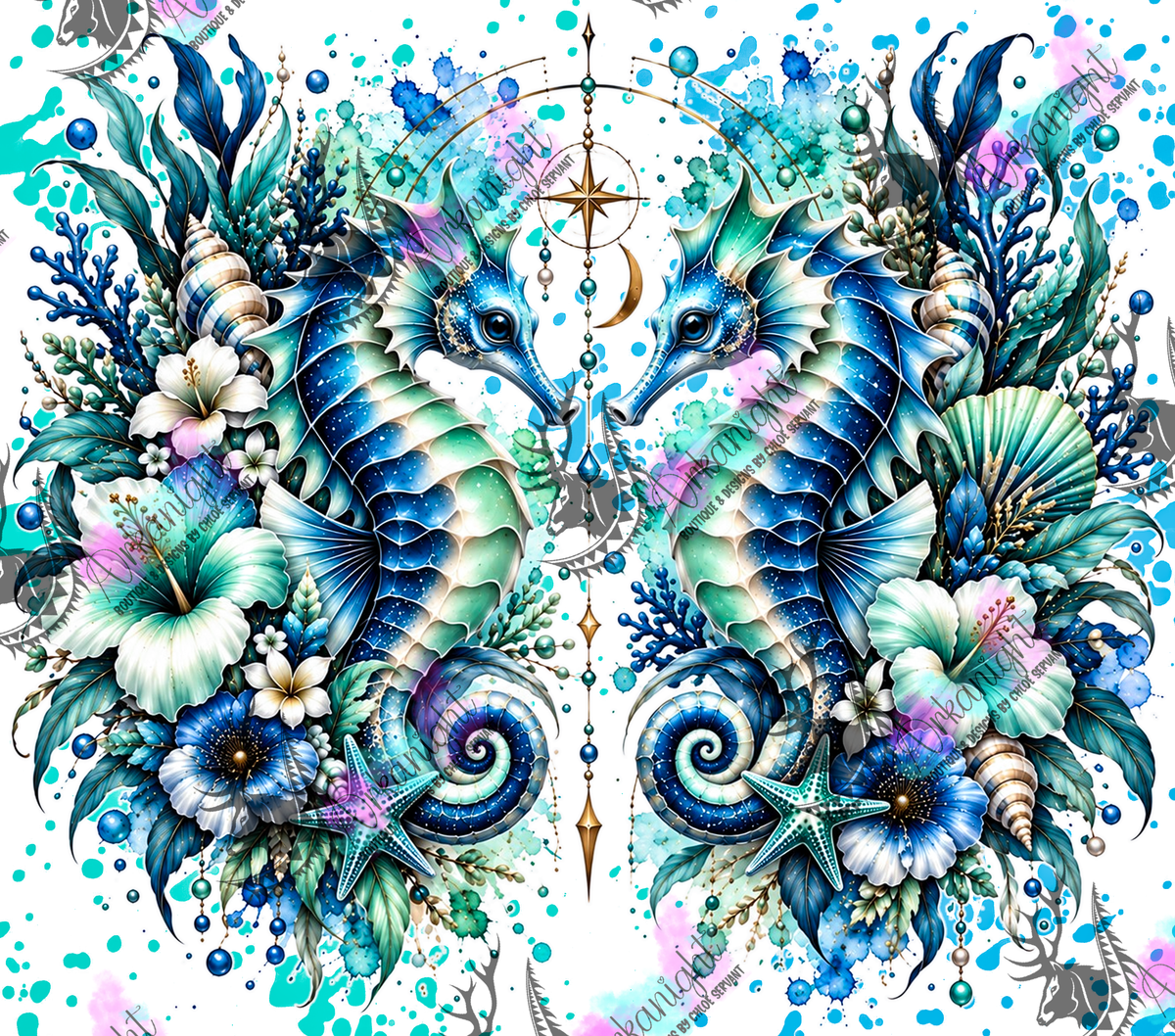 Numérique ♡Collection Animaux - Cycle Lunaire ♡ Hippocampes