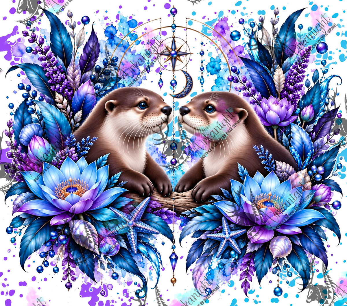 Numérique ♡Collection Animaux - Cycle Lunaire ♡ Loutre