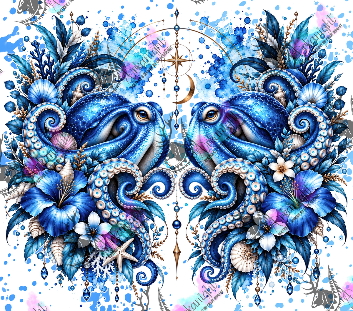 Numérique ♡Collection Animaux - Cycle Lunaire ♡ Pieuvre