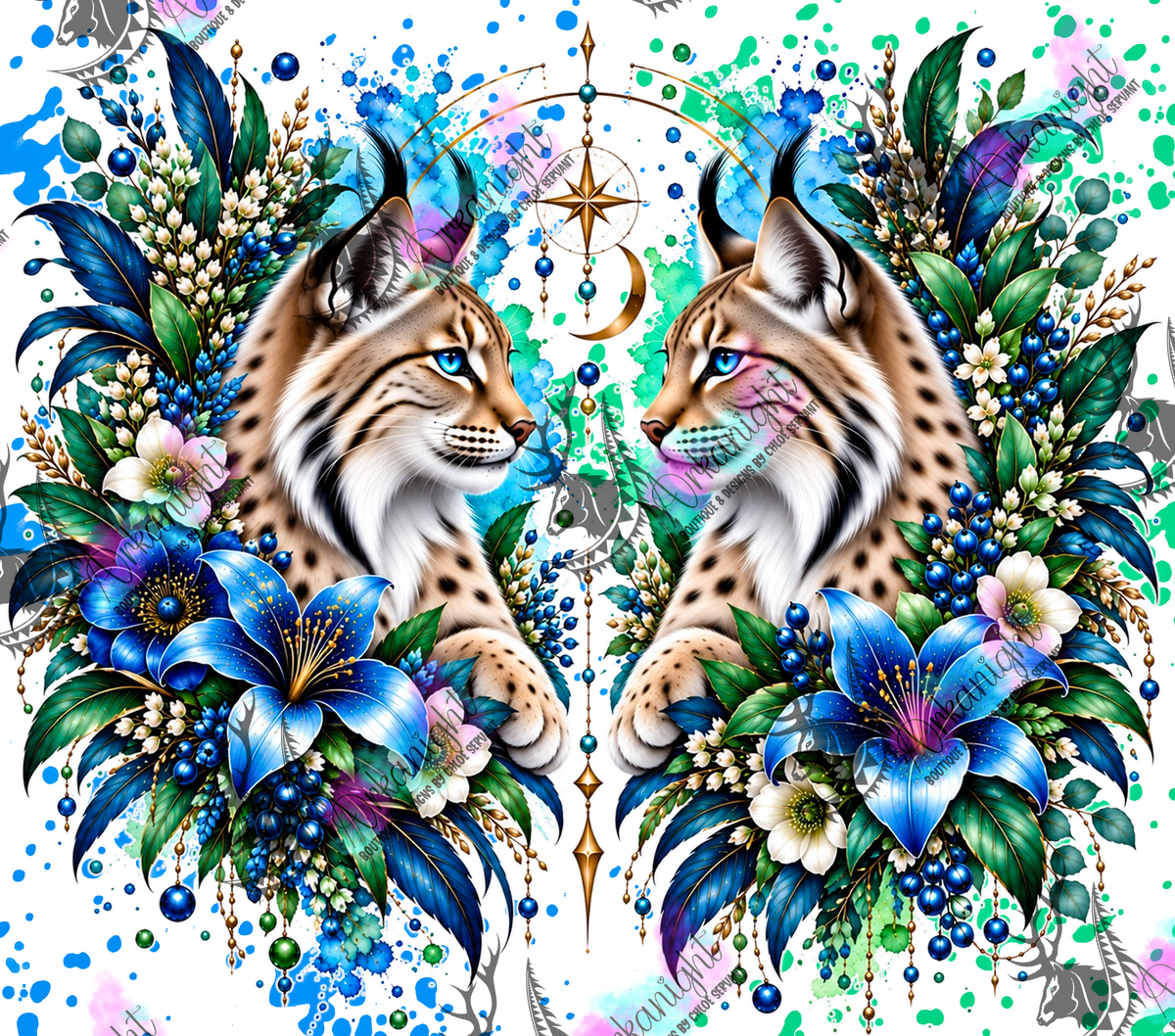 Numérique ♡Collection Animaux - Cycle Lunaire ♡ Lynx