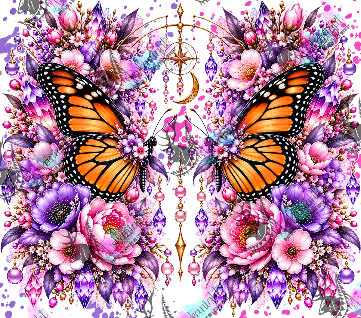 Numérique ♡Collection Animaux - Cycle Lunaire ♡ Papillon Monarch