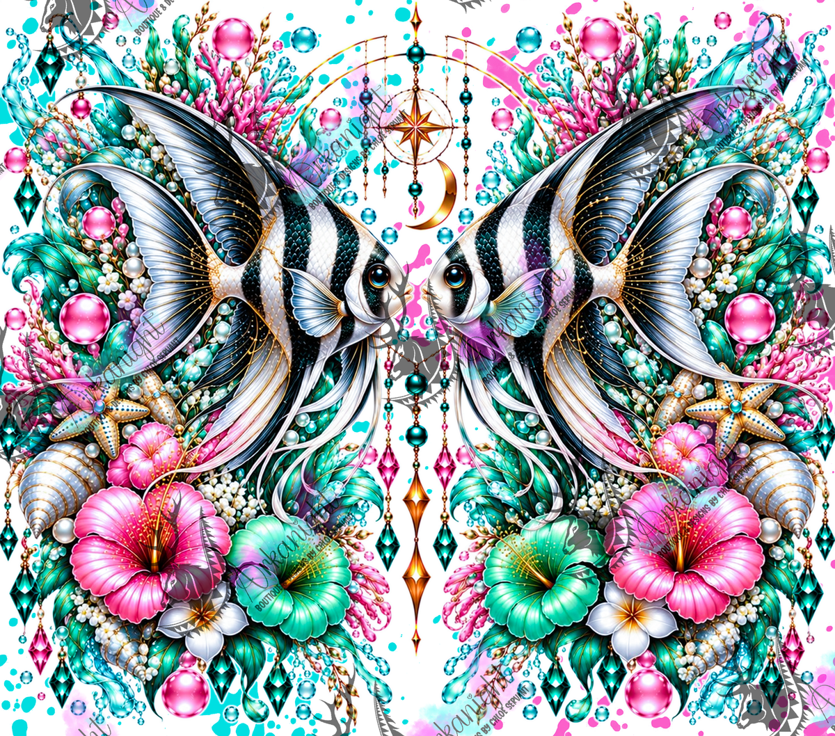 Numérique ♡Collection Animaux - Cycle Lunaire ♡ Poisson-Ange