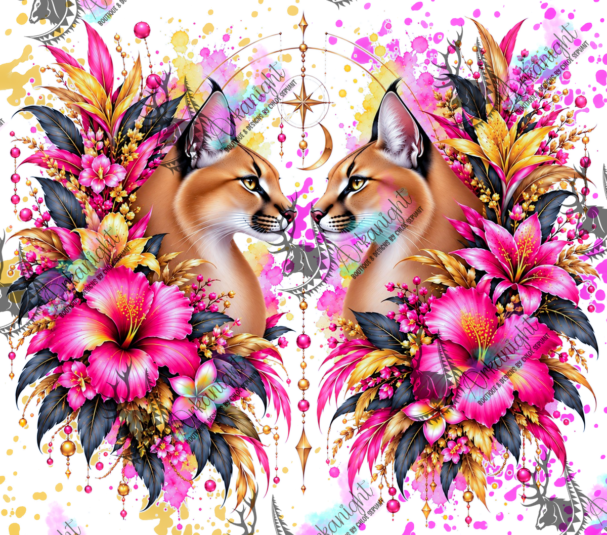 Numérique ♡Collection Animaux - Cycle Lunaire ♡ Caracal
