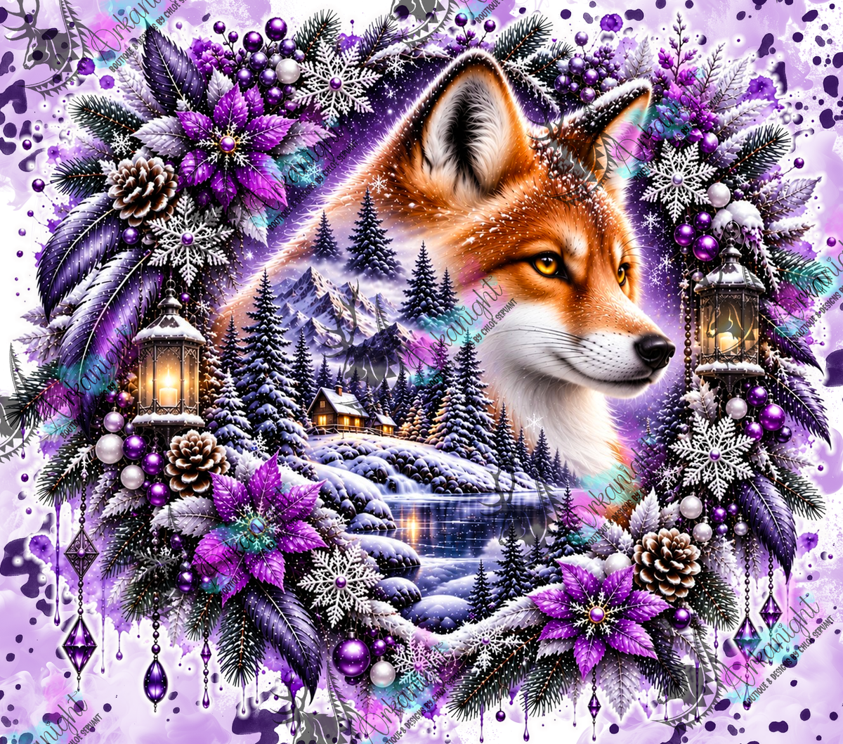 Numérique ♡Collection Hiver 2026-2027 ♡ Double Exposition ♡ Renard