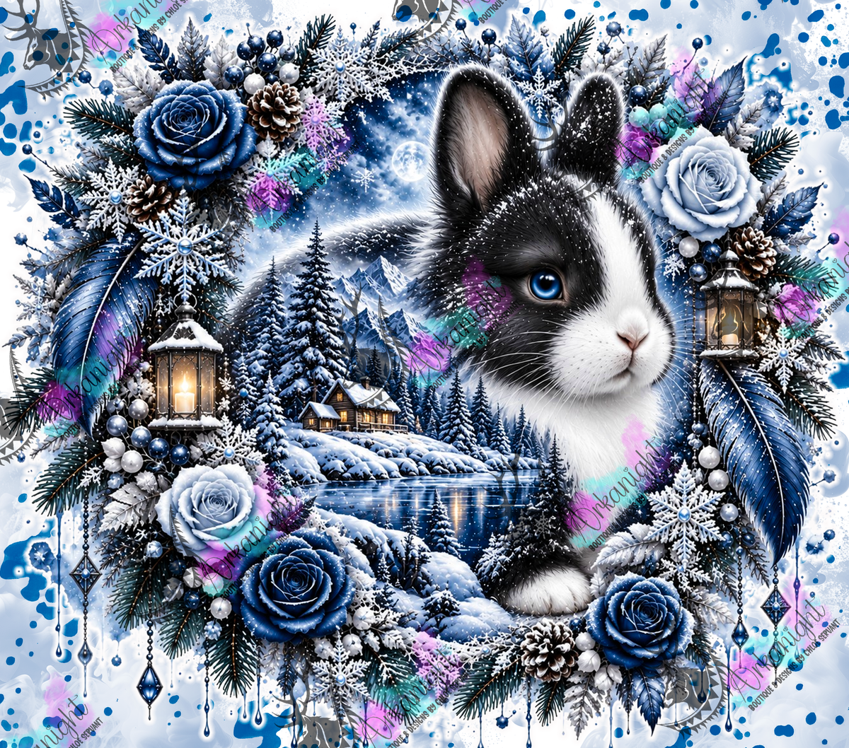 Numérique ♡Collection Hiver 2026-2027 ♡ Double Exposition ♡ Lapin Nain