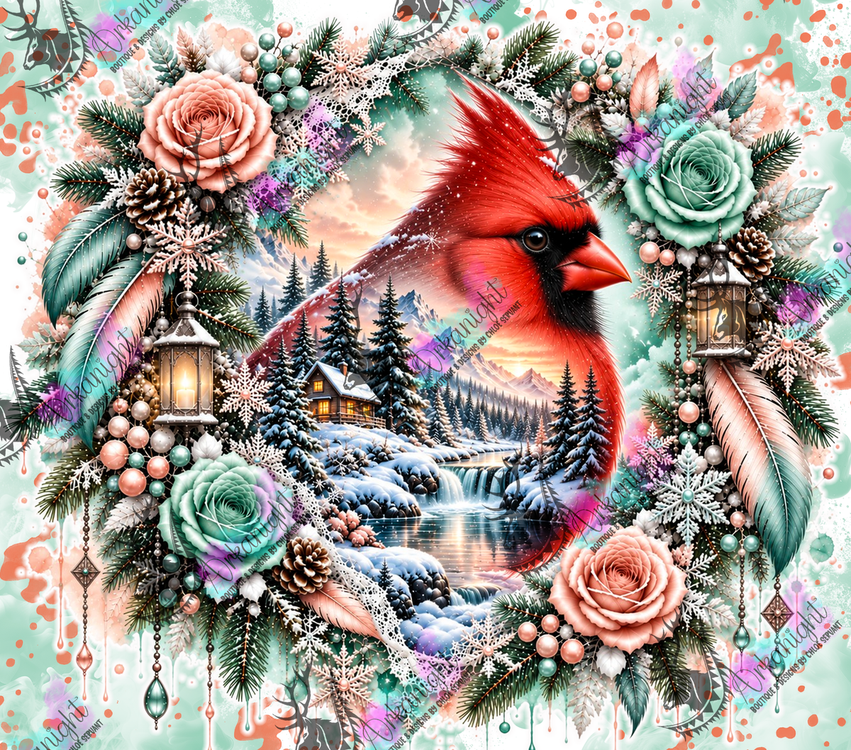 Numérique ♡Collection Hiver 2026-2027 ♡ Double Exposition ♡ Cardinal