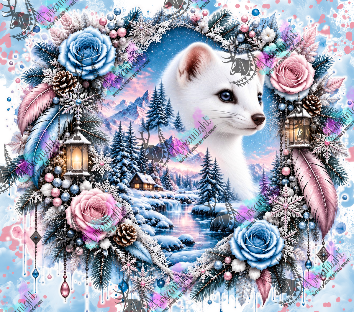 Numérique ♡Collection Hiver 2026-2027 ♡ Double Exposition ♡ Hermine