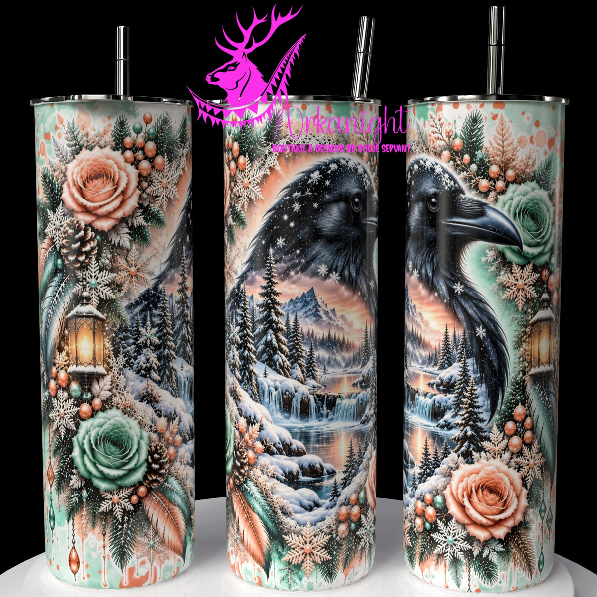 Numérique ♡Collection Hiver 2026-2027 ♡ Double Exposition ♡ Corbeau