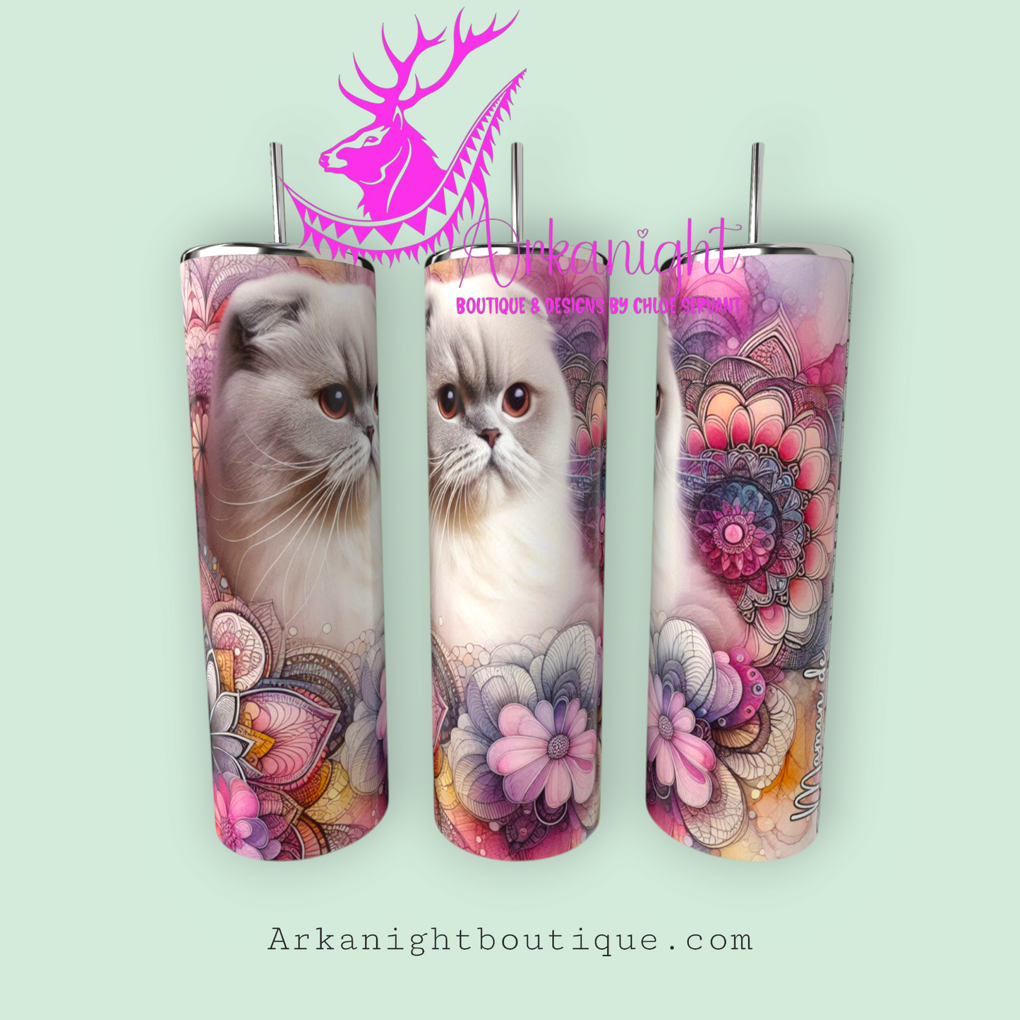 Numérique - Maman de Scottish Fold - Mandalas - 04
