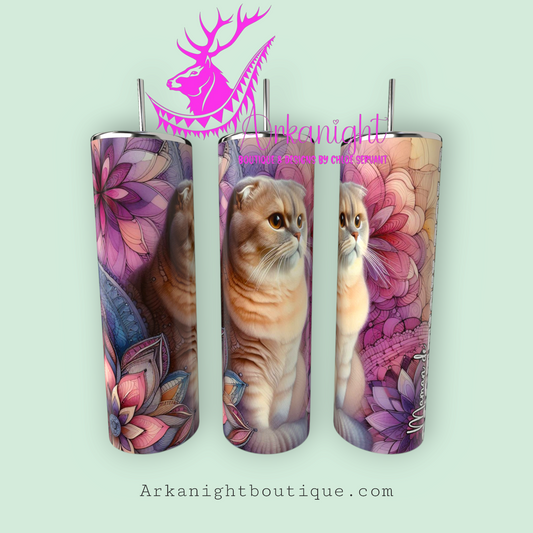 Numérique - Maman de Scottish Fold - Mandalas - 02
