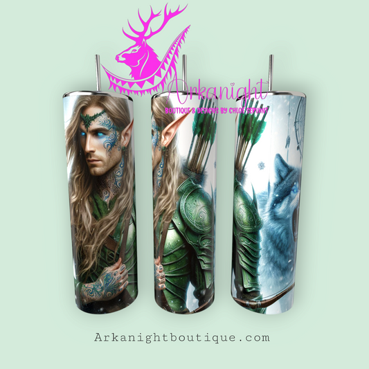 Gourde sur commande - Collection Elfiques - 16